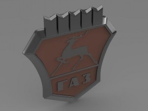 gaz new logo 3D Model