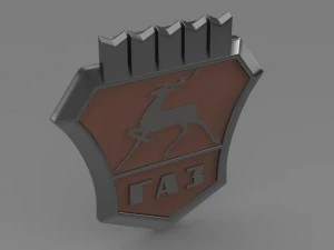 gaz new logo 3D Model