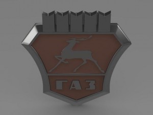 gaz new logo 3D Model