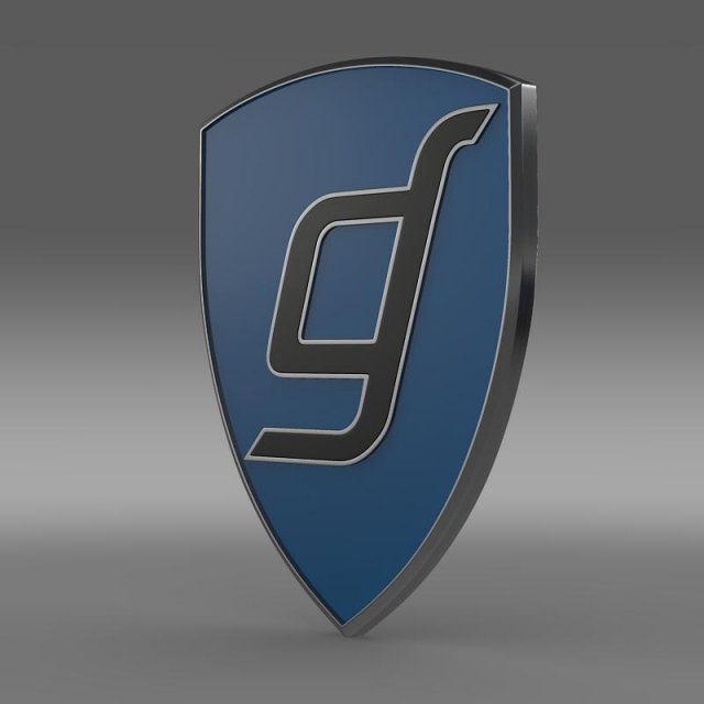 gentley logo 3D-Modell .c4d .max .obj .3ds .fbx .stl .blend 