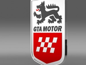 gta motors logo Modelo 3D