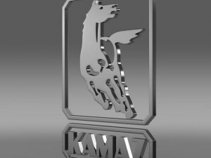 kamaz new logo Modelo 3D