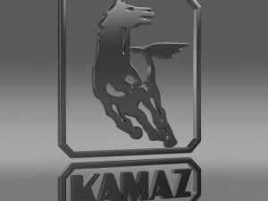 kamaz new logo Modelo 3D