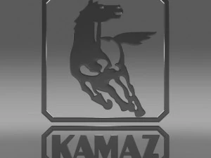 kamaz new logo 3D Model