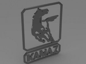 kamaz new logo Modelo 3D