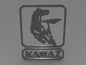 kamaz new logo Modelo 3D