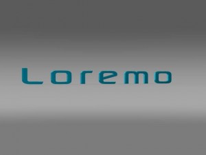 loremo logo Modelo 3D