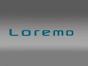 loremo logo 3D Model