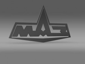 maz logo 3D 모델