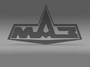 maz logo 3D 모델