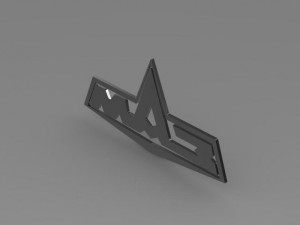 maz logo 3D 모델