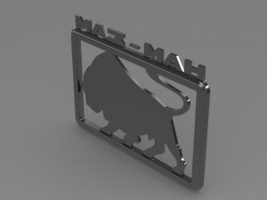 maz man logo 3D Модель