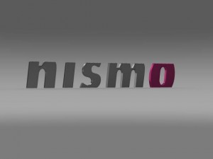 nismo logo 3D 모델