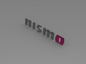 nismo logo 3D 모델
