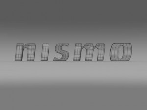 nismo logo 3D 모델