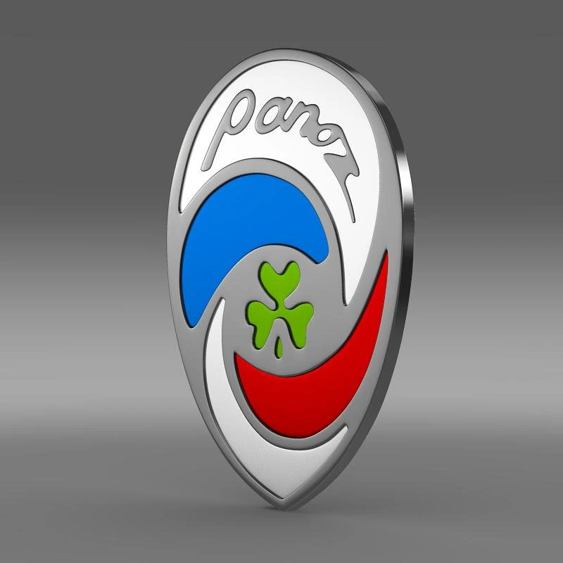 panoz logo 3D Model .c4d .max .obj .3ds .fbx .stl .blend 