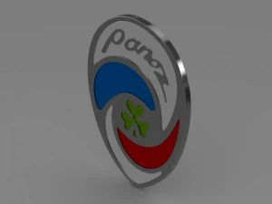 panoz logo 3D Model