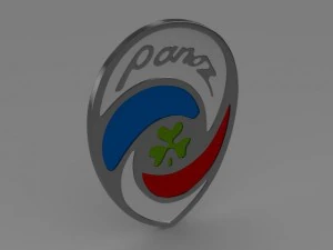 panoz logo 3D Model