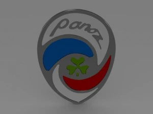 panoz logo 3D Model