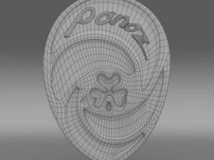 panoz logo 3D Model