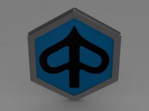 piaggio logo 3D 模型