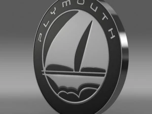 logo di Plymouth Modello 3D