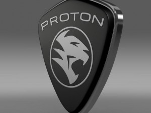 proton logo 3D Model