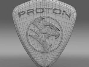proton logo 3D Model