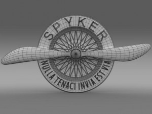 spyker logo 3D Модель