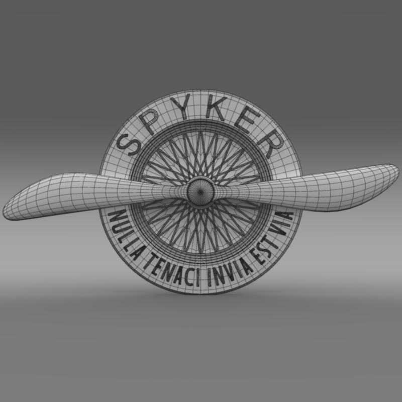 Spyker Logo 3D Model By 3d_logoman | lupon.gov.ph