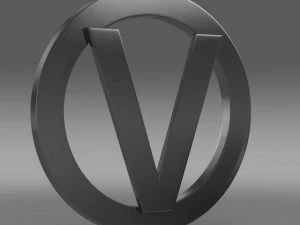 vortex logo 3D Model