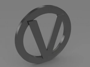 vortex logo 3D Model