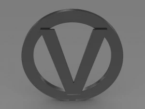 vortex logo 3D Model