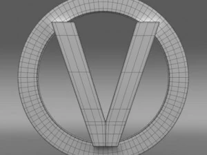 vortex logo 3D Model