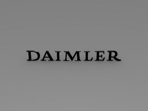 daimler logo Modelo 3D