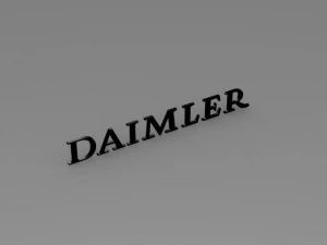 daimler logo 3D Model