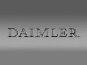 daimler logo 3D Model
