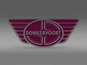 donkervoort logo 3D Model