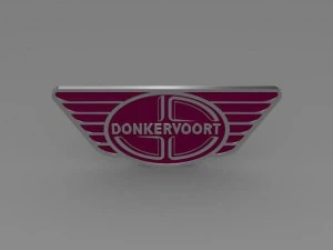 donkervoort logo 3D Model