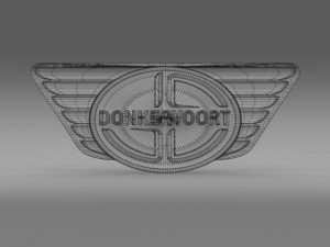 donkervoort logo 3D Model