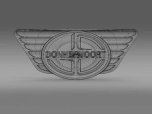 donkervoort logo 3D Model