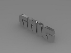 gaig logo Modèle 3D