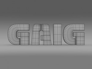 gaig logo Modèle 3D