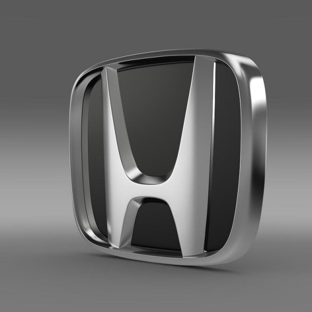 honda company logo 3Dモデル .c4d .max .obj .3ds .fbx .stl .blend 