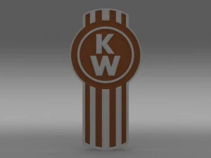 ケンワースのロゴ 3Dモデル