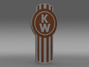 ケンワースのロゴ 3Dモデル