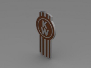 kenworth logo 3D Model