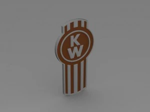 ケンワースのロゴ 3Dモデル