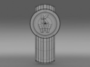 kenworth logo 3D Model