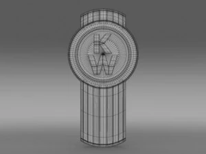 ケンワースのロゴ 3Dモデル
